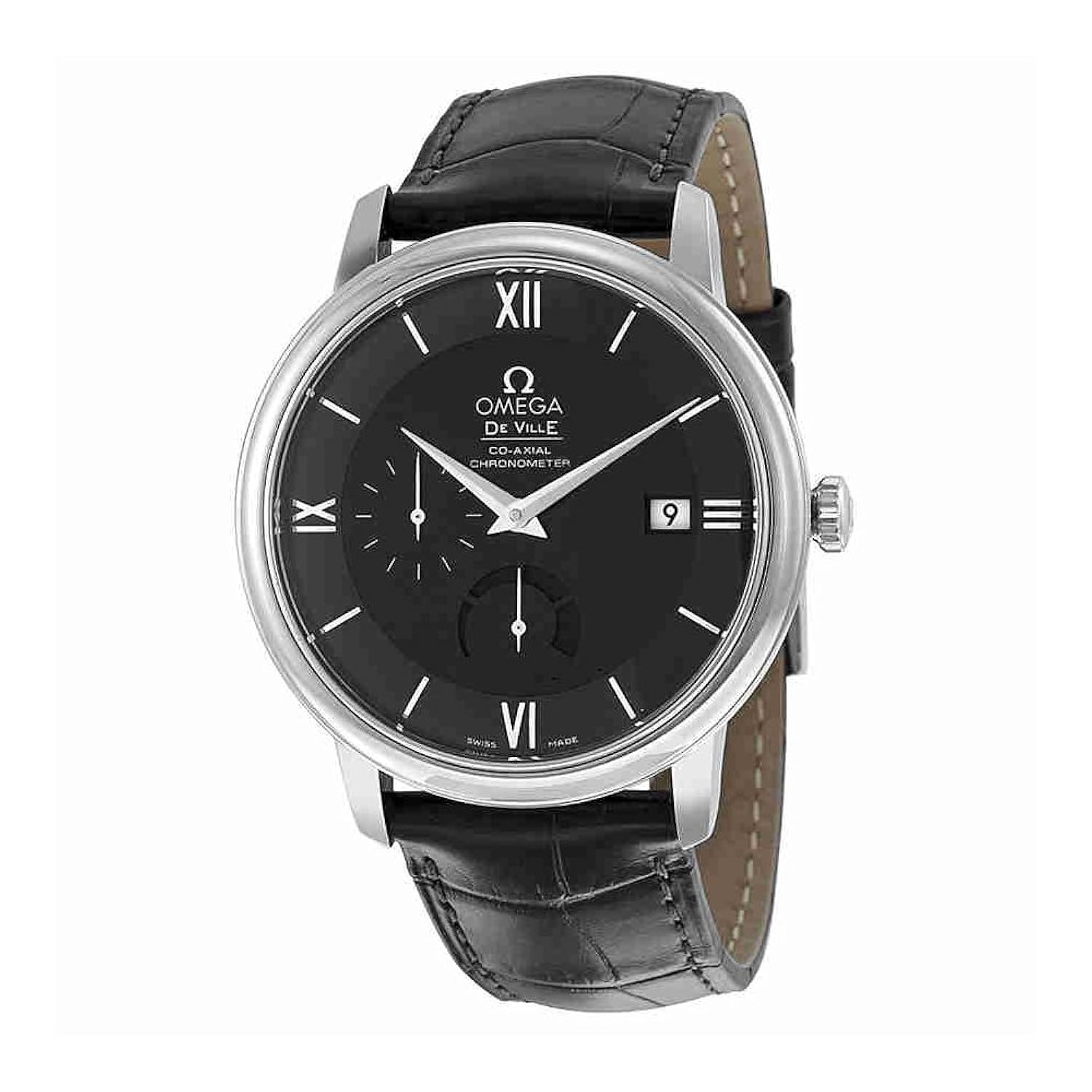 訳ありセール格安 Omega Devilleプレステージブラックダイヤル自動メンズ時計424 13 40 21 01 001 B00fbsyiqi 172 11 30 108 81
