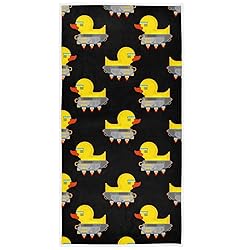 Pfrewn Duck Robot Toy Hand Towels for Bathroom