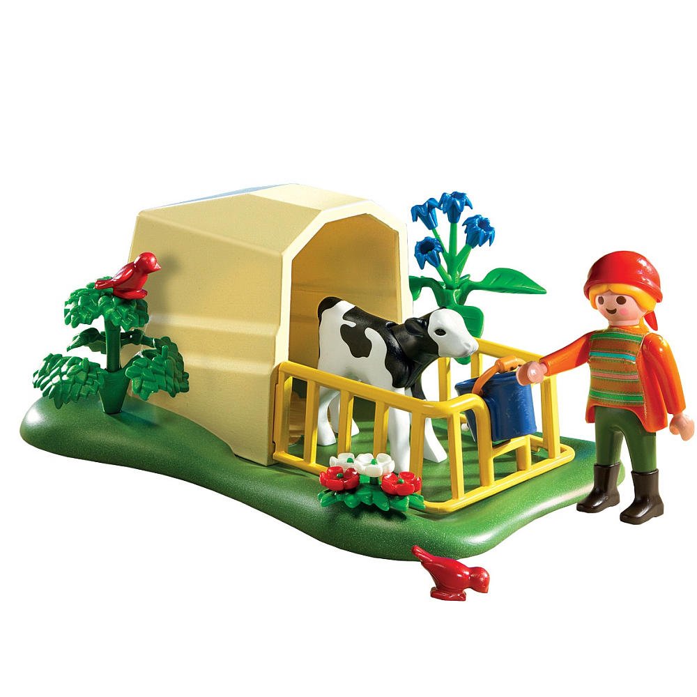 Playmobil 5124 Country Farm Calf Feeder