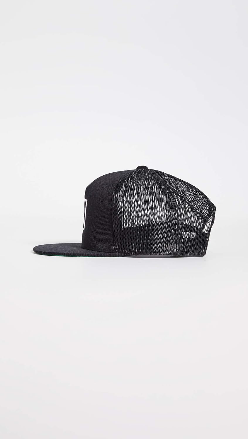 RVCA Va All The Way Trucker Iii Hat Black 1SZ: Clothing