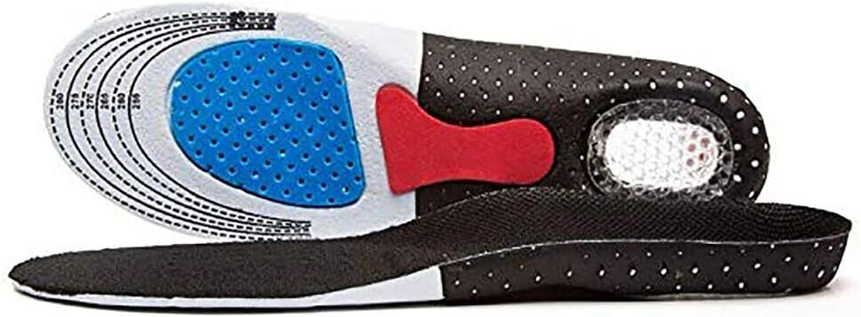 Plantar Fasciitis OrthoCentral Prosoles, Sport Ultra-Comfortable Arched Insoles for Cushioning, Flat Feet Foot Arch Support Orthotics High Arch Orthotic Shoe Inserts Insoles (Women5-9)