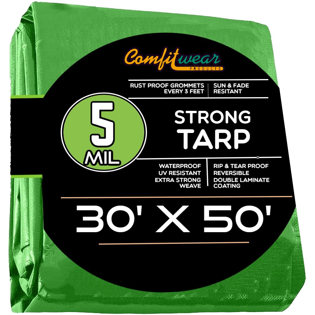 COMFITWEAR Standard Poly Tarp Reinforced Edge