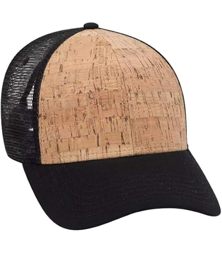 Low Profile Structured Mesh Straw Trucker Hat Snapback Cap Low Profile Structured Mesh Straw Trucker Cap, Black at  main image 3