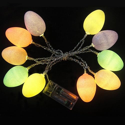 10Ft 30LED String Egg Lights Easter Christmas Party Decor Home Garden