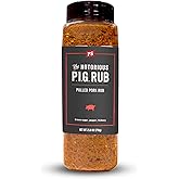 PS Seasoning Notorious PIG - Pulled Pork Seasoning & Dry Rub - Pulled Pork Seasoning, BBQ Rubs for Smoking and Grilling - Sweet & Smoky BBQ Spice Blend for Ribs, Chops, Beef, Steaks, Chicken, 25.8oz
