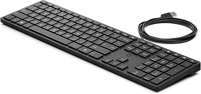 HP 320k Desktop Keyboard Italian QWERTY