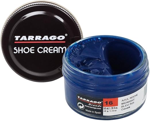 blue shoe cream