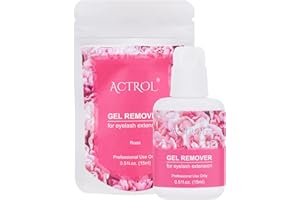 Eyelash Extensions Gel Remover 15ml Rose Dissolves Lash Glue Professional Sensitive Quickly Removal