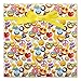 Emoji Jumbo Rolled Birthday Gift Wrap - 67 sq. ft. Heavyweight, Tear-Resistant and peek-Proof wrap, Kids Birthday Wrapping Paper