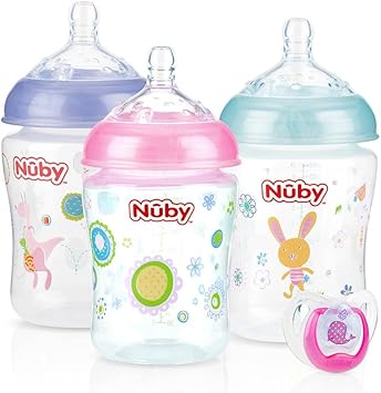 nuby bottles 3 pack