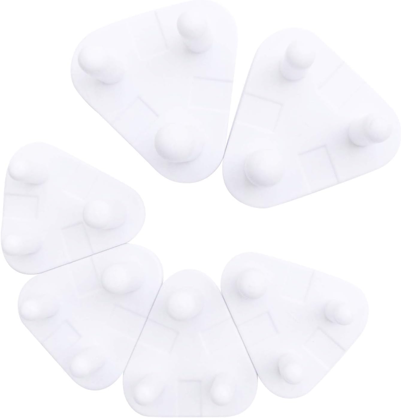 NEFFICAR Child Proofing Electrical Socket Cover Guards (Pack of 6)