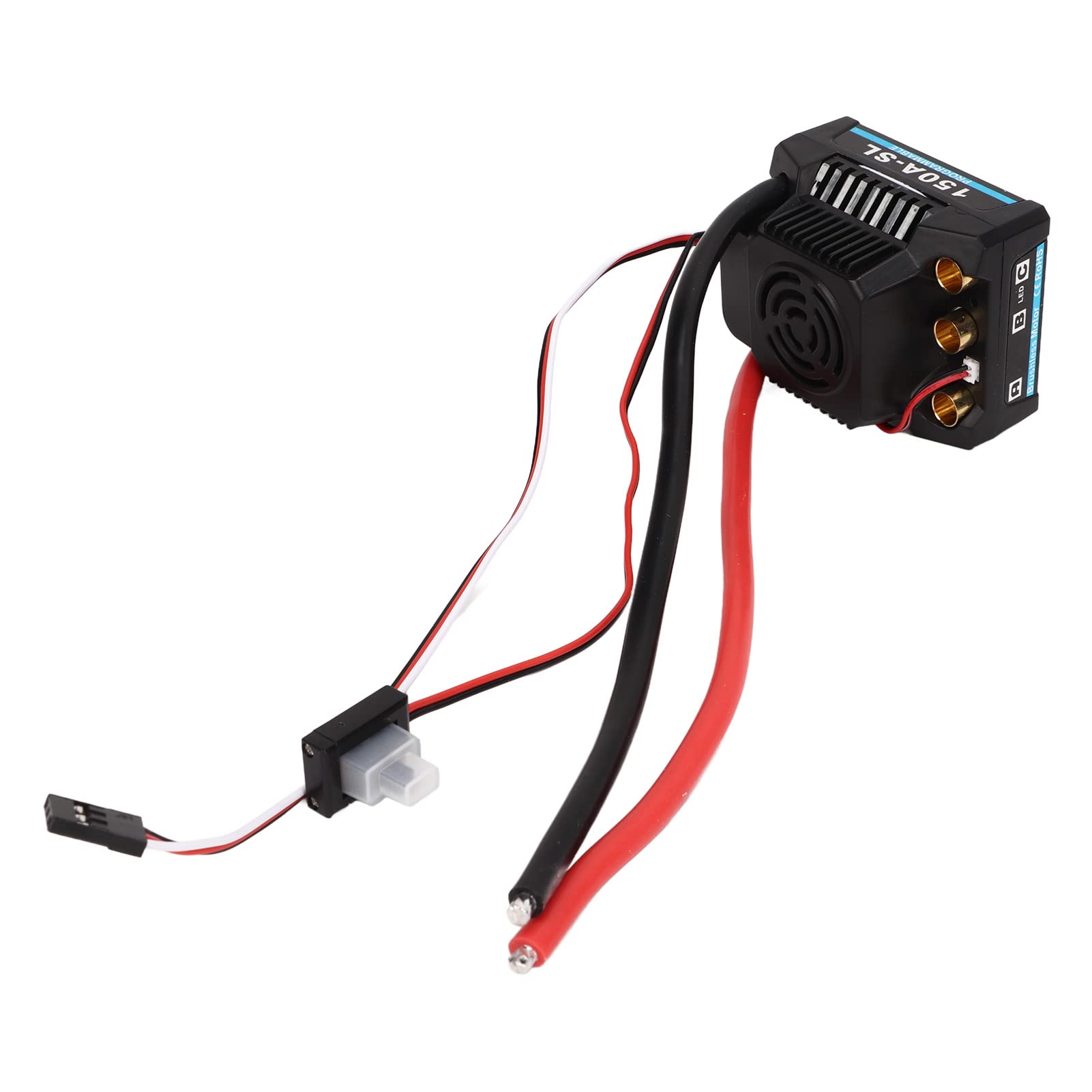 RC Car ESC, 150A Brushless ESC, Waterproof & Dustproof, BEC 5A 5.8V, for Speed Racing, Off-Road RC Cars, Drift Vehicles, and Model Car Maintenance
