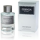 Jean Rish Essencia Perfume for Men Eau De Parfum, Long-Lasting Luxury Fragrance, Made In USA - Mint, Lemon, Bergamot, Vanilla, Cedar, Amber, Musk Scent - 100ml / 3.4 oz