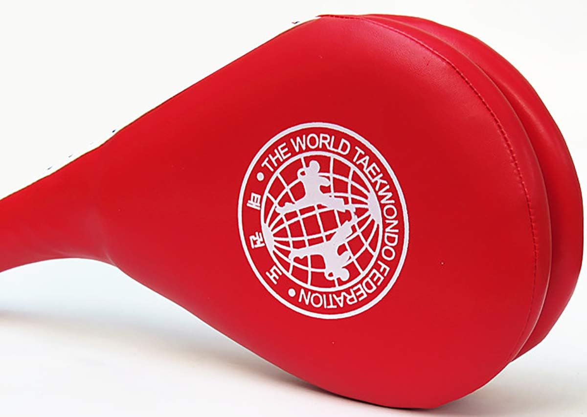 Nicunom 2 Pack Taekwondo Kick Pads, Durable Striking Pad Target TKD Karate Martial Arts Strike Targets Kickboxing Training, Red : Sports & Outdoors