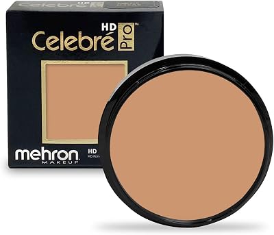 Mehron Celebre Pro HD Foundation Cream Makeup Medium/Dark 1 25g