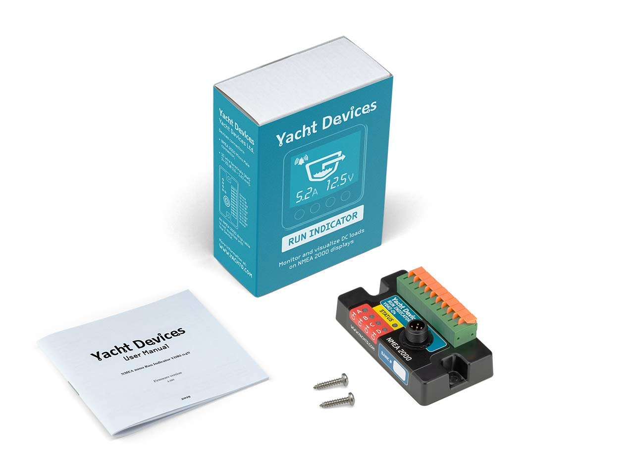 Yacht Devices YDRI 04N NMEA 2000 Run Indicator