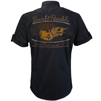 Shirt, RocknRoll, Parrot, V8, US Car 