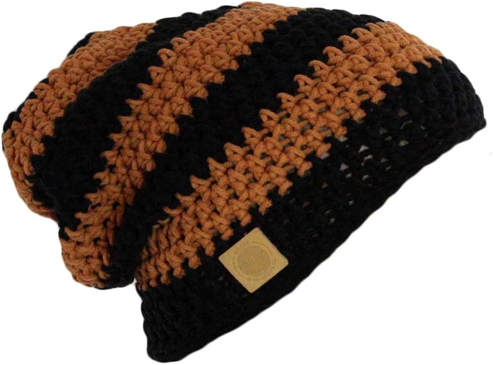 brown wooly hat