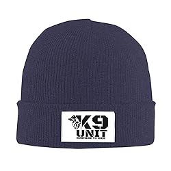 Beanie Hat K-9 Unit Police Dog Skull Cap Thin Soft