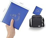 Vicloon Disabled Badge Timer Holder PU Leather Navy Blue view 2