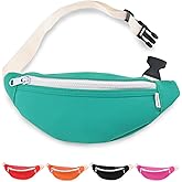Fanny Pack for Kids, Small Waist Bags for Boys and Girls, Fashionable Waist Pack, Crossbody Belt Bag with Adjustable Strap, Lightweight Chest Bag for Sports Running, Camping, and Travel
