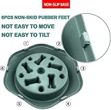 CAISHOW Slow Feeder Dog Bowl Small Medium Dogs Anti Gulping Non Slip view 5