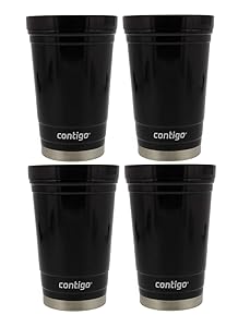 Contigo Party Cup, 16-Ounce, Stainless Steel, Insulated Double Wall