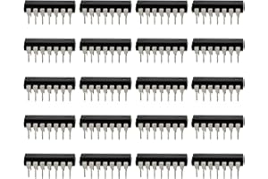 OTOTEC 20pcs TL074CN Operational Amplifier Replacement TL074 Operational Amplifier IC Chip DIP-14 Low Noise JFET Input Chip for Audio Signal Processing