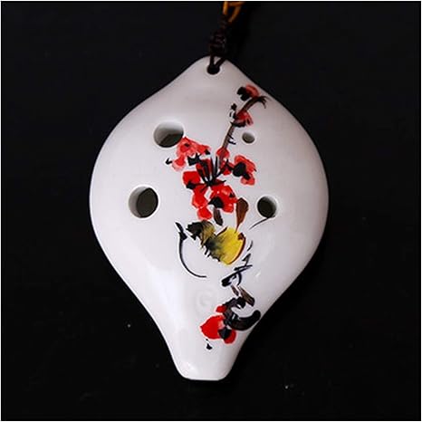 Amazon Co Jp ピッコロ 初心者のためのオカリナ手作りの花6つの穴セラミックオカリナソプラノc F楽器 Color Sg Wintersweet ホーム キッチン