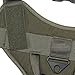 EXCELLENT ELITE SPANKER Tactical Dog Vest Training Military Patrol Service Dog Harness Easy Control Adjustable No-Pull Nylon Pet Harness with Handle for Small Medium Large Dogs(RGN-L)