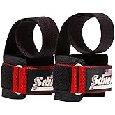 Schiek Sports 1000-PLS Deluxe Power Lifting Wrist Straps - Weight Lifting Wrist Wraps