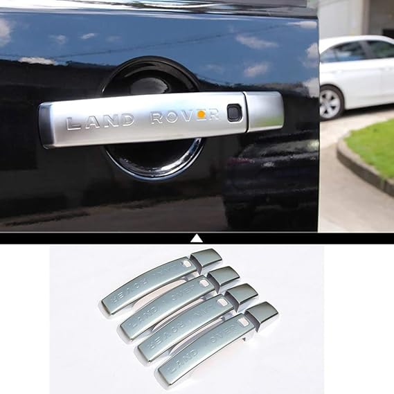 8Pcs Matte Car External Door Handle Protect Cover Trim with