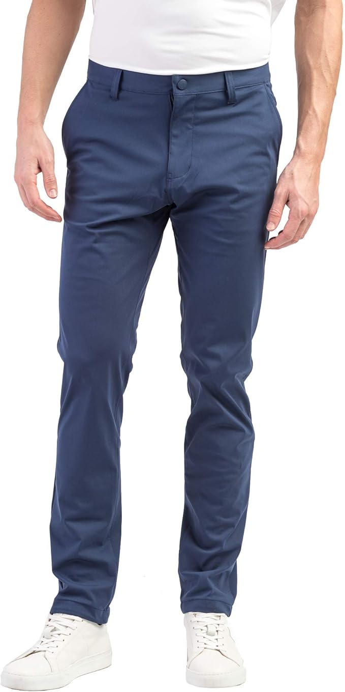Rhone Commuter Pant Slim Men's Pants with Moisture Wicking, Breathable