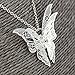 Usstore Women Pendant Lovely Silver Butterfly Pendant Chain Necklace Alloy Jewelry Gift