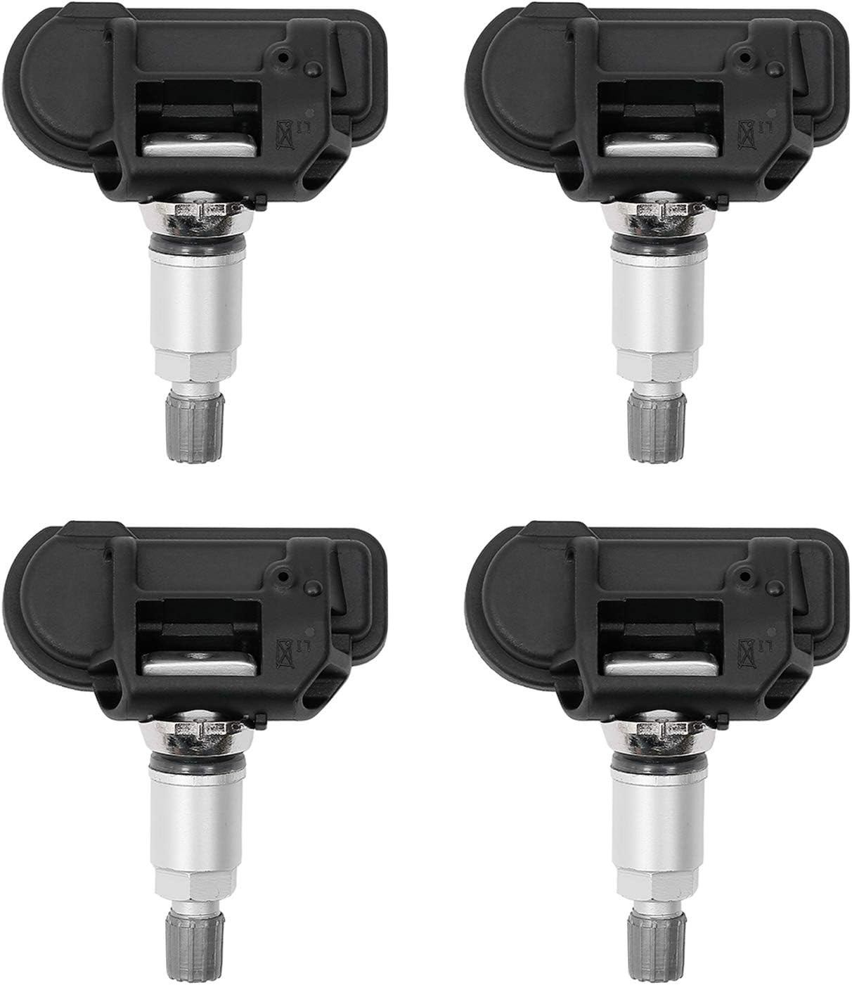 HQPASFY Tire Pressure Sensor 433MHz TPMS 4PCS for Mercedes