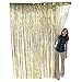 Fun Express - Gold Metallic Fringe Curtain for Party - Party Decor - Door Decor - Door Borders & Curtains - Party - 1 Piece