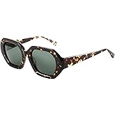 ZENOTTIC Trendy Polarized Sunglasses for Women: Designer Hexagon Sun Glasses for Ladies - Retro shades with UV400 Protection