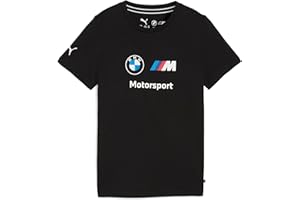 PUMA Unisex-Child BMW M Motorsport Essentials Logo T-Shirt