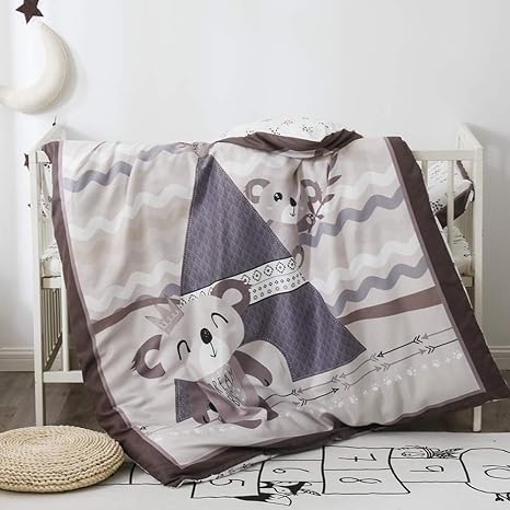 mini crib bedding sets for boy