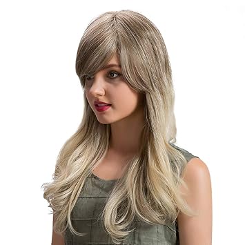 Amazon Com Ulofey Natural 18 Medium Length Wigs For Women Human