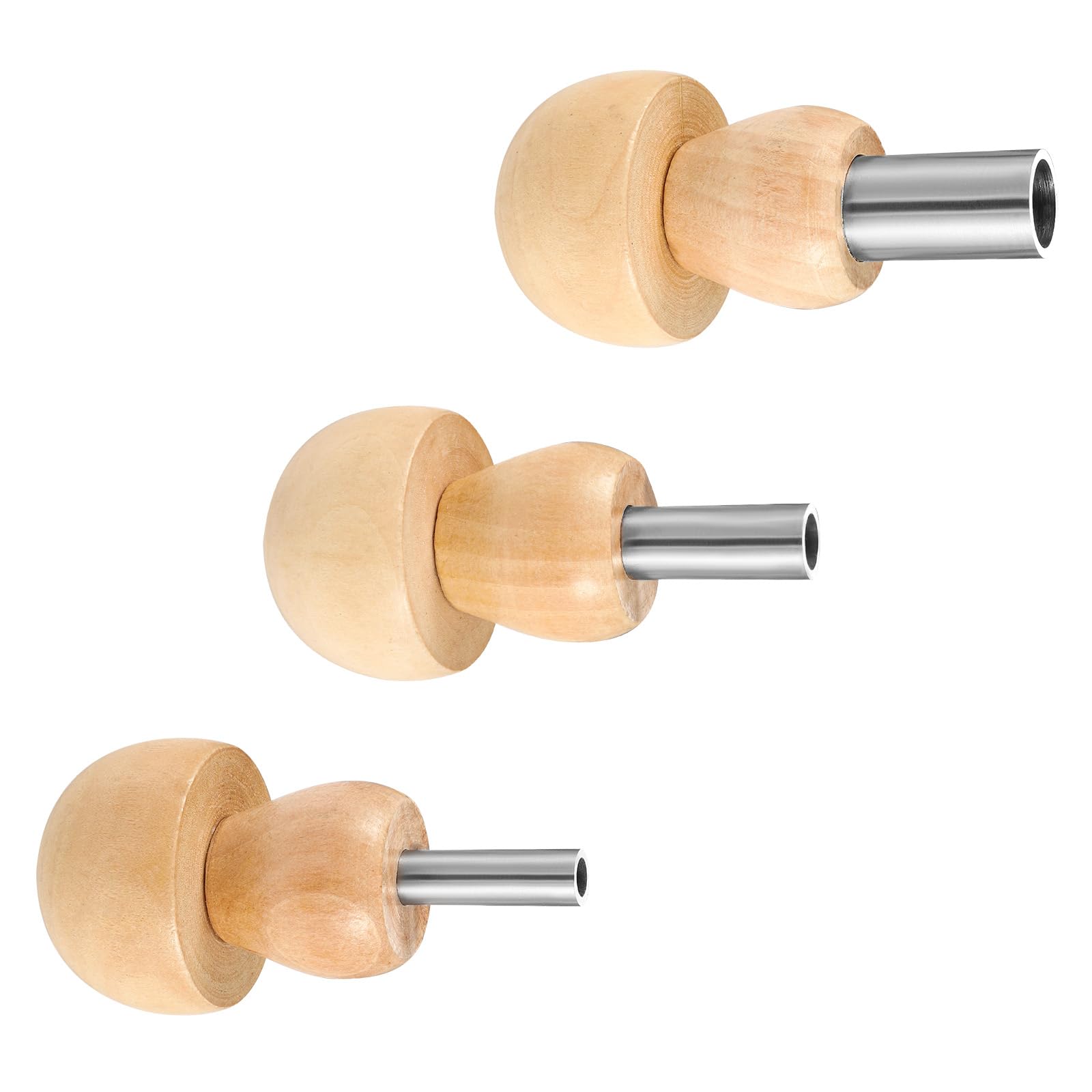 3pcs Safety Eye Tool, 3 Sizes Doll Making Eye & Washers Insertion Tools Clamp Crochet Eyes Auxiliary Tool for Amigurumi Stuffed Doll Eyes Install Making DIY Craft Supplies