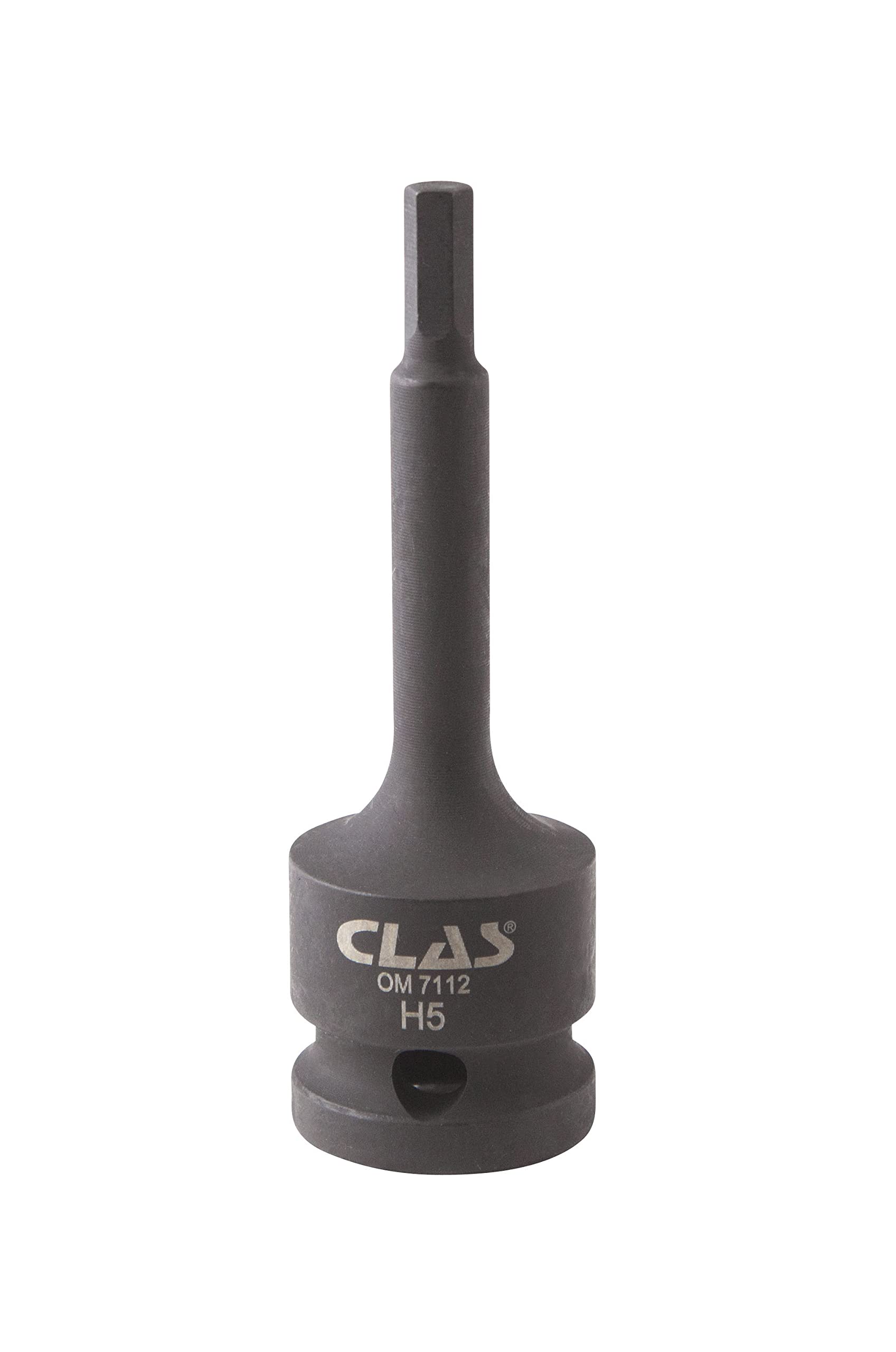 CLAS Equipements Hex Impact Socket 5 mm L.78 mm 1/2 Inch - SA 0477