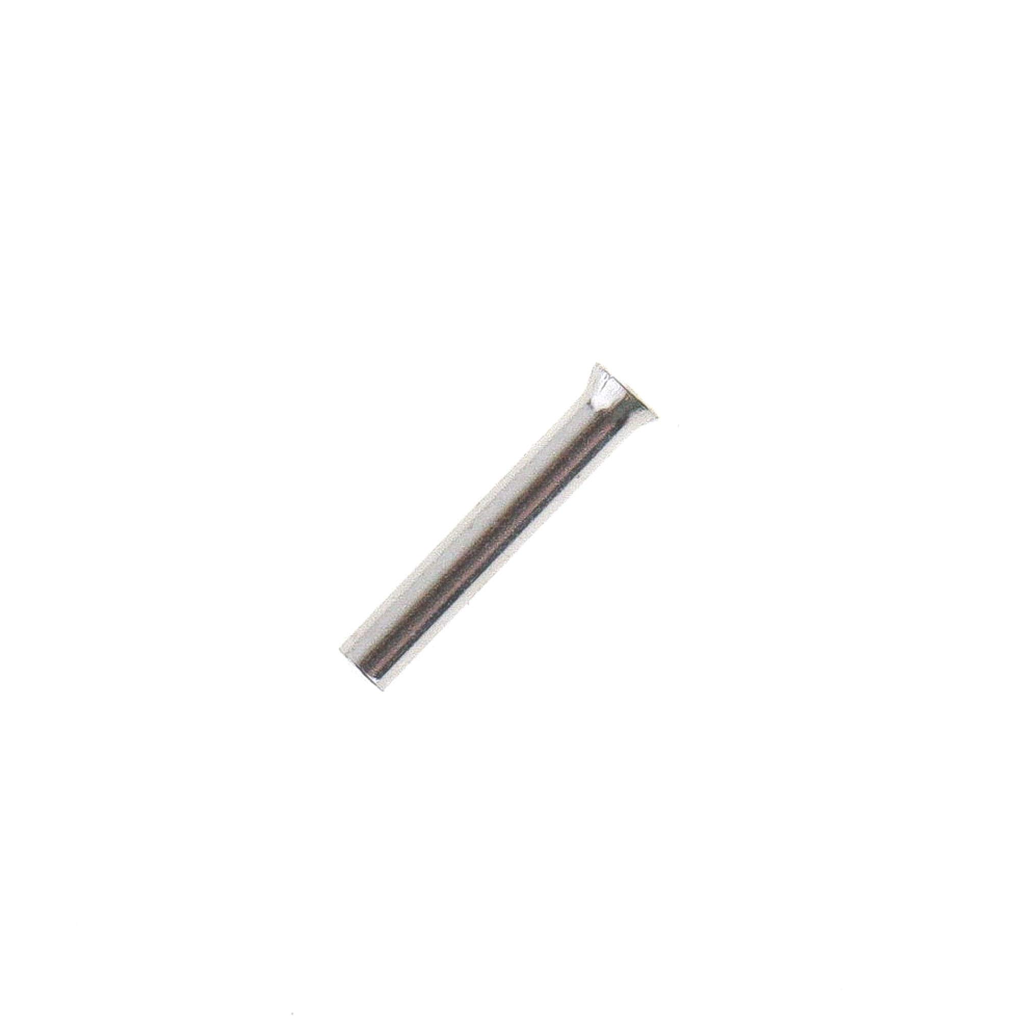 SeKi 14230 0.5 mm², Blank, Pack of 100, Wire end ferrules, Silver