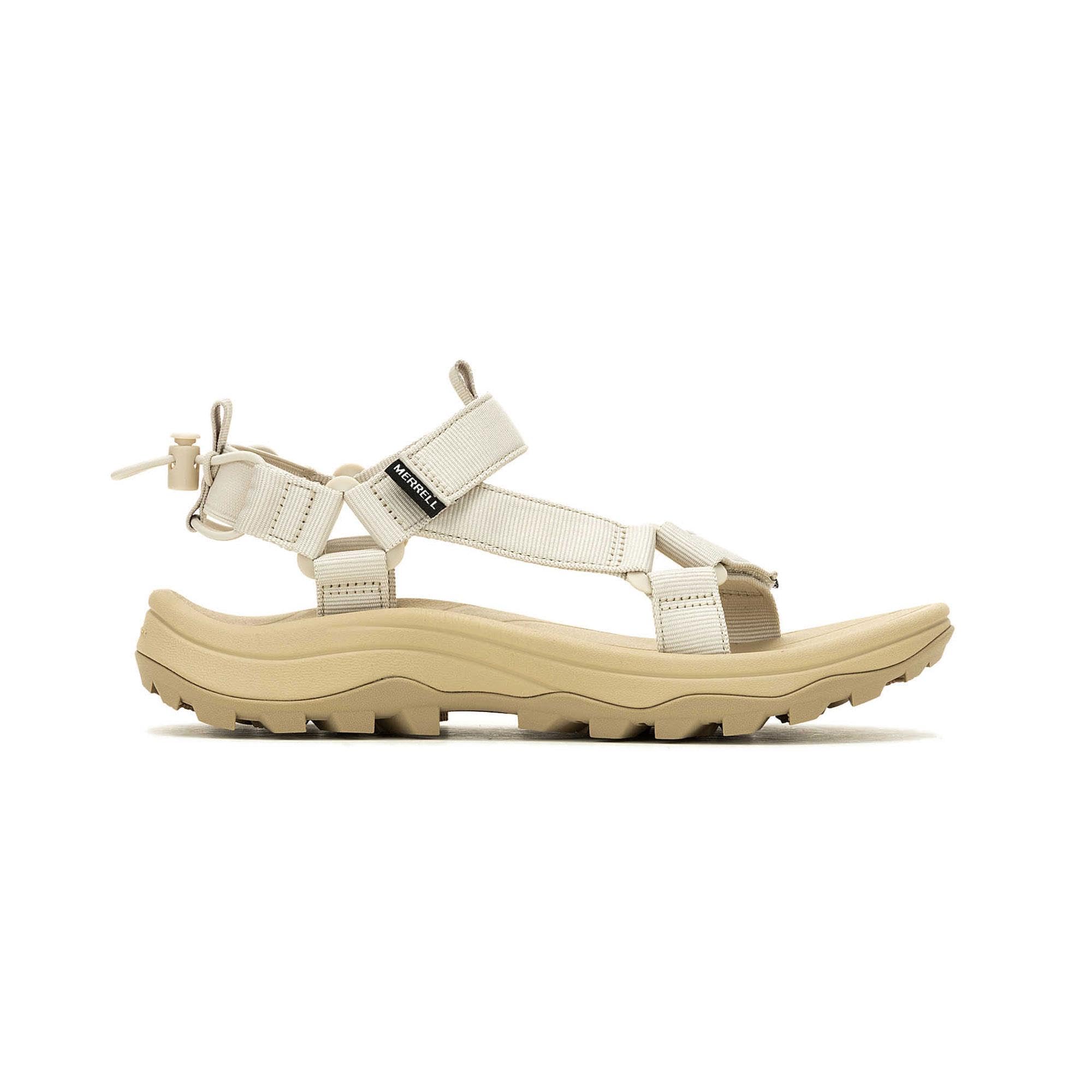 Merrell Women's Outdoor Sport Sandal, Oyster/Khaki, 6