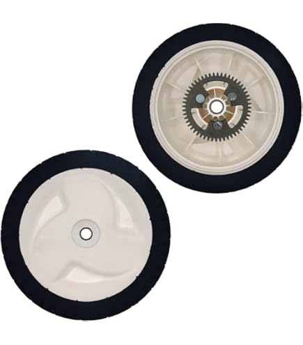 Roue Motrice Arrière 20.3 Cm Pour Tondeuse Toro 22" - Référence 137-4835 - Engrenage 52 Dents, Caoutchouc Haute Traction - Lot De 2