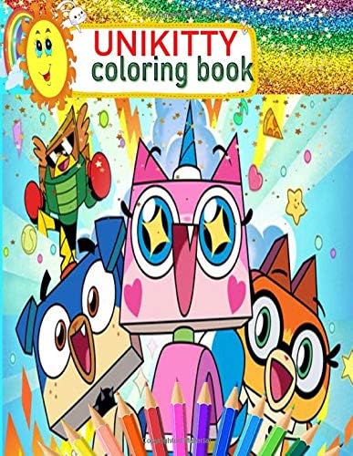 UNIKITTY coloring book: for kids age 2-10 (activity books)