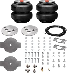 MaXpeedingrods Rear Air Suspension Helper Spring Kit (5000lbs) For Chevy Silverado/GMC Sierra 1500 2007-2018