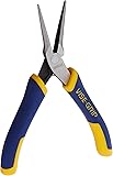 IRWIN Tools VISE-GRIP Pliers, Needle Nose with Spring, 5-1/2-Inch (2078955)