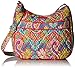 Vera Bradley Women's Cotton Carryall Crossbody Purse, Paisley in Paradise, One Size