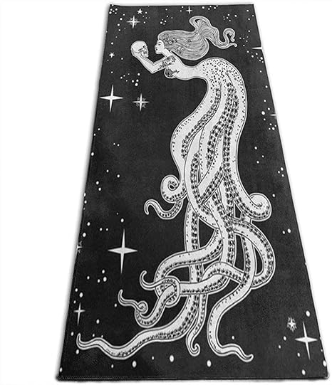 skull yoga mat